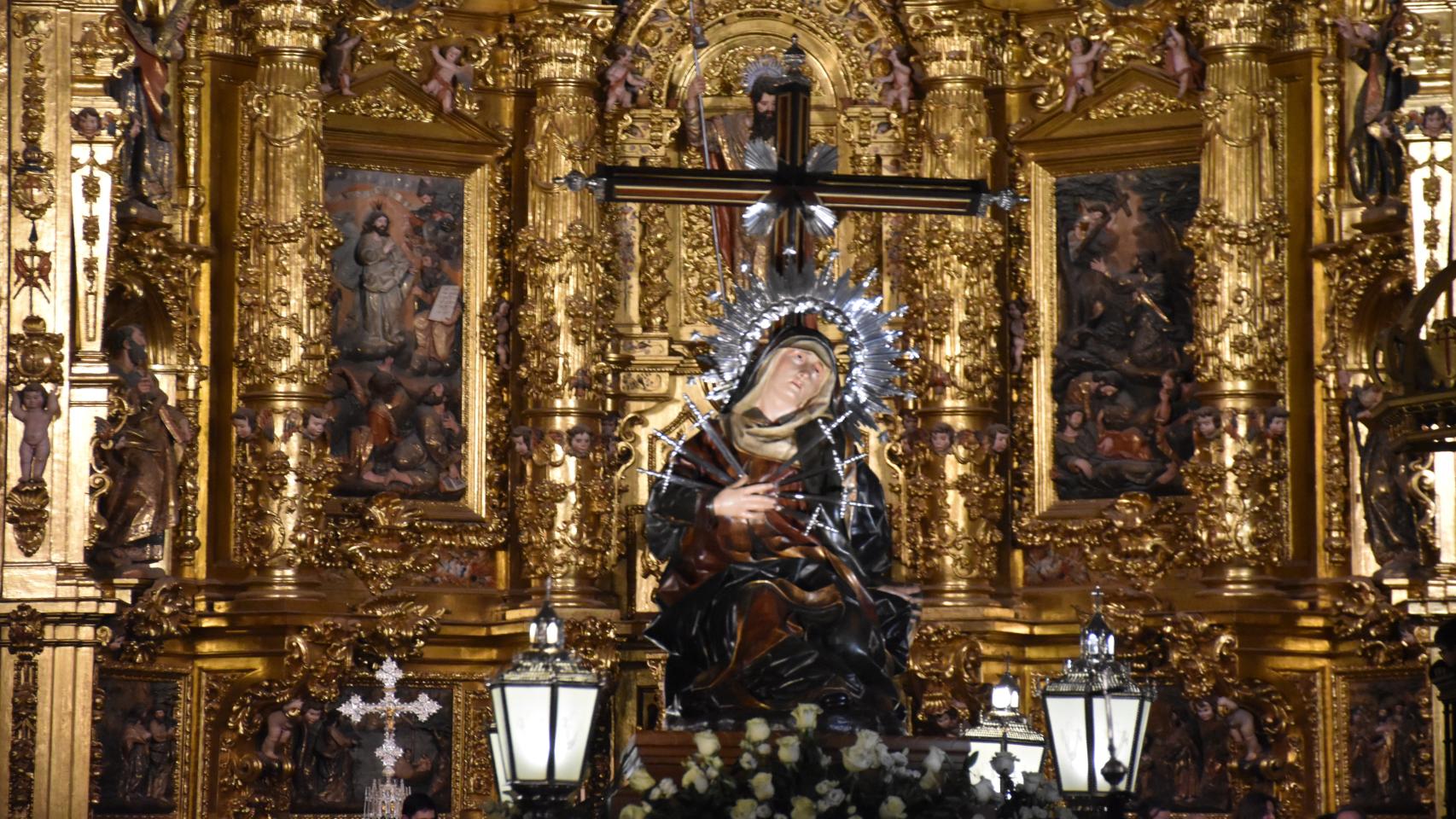 Acto religioso en sustitución de la Procesión del Mandato y la Pasión en Medina de Rioseco