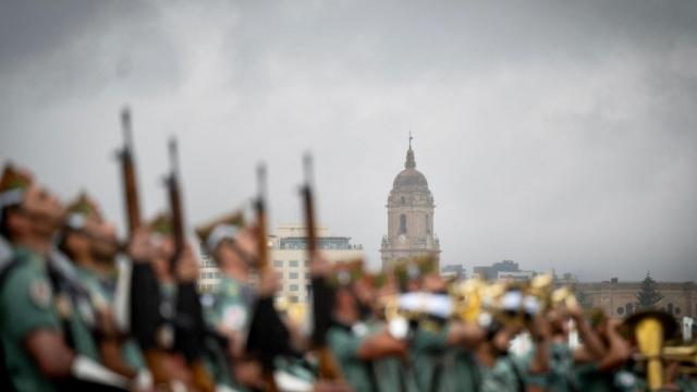 Una imagen del desembarco de la Legión Española