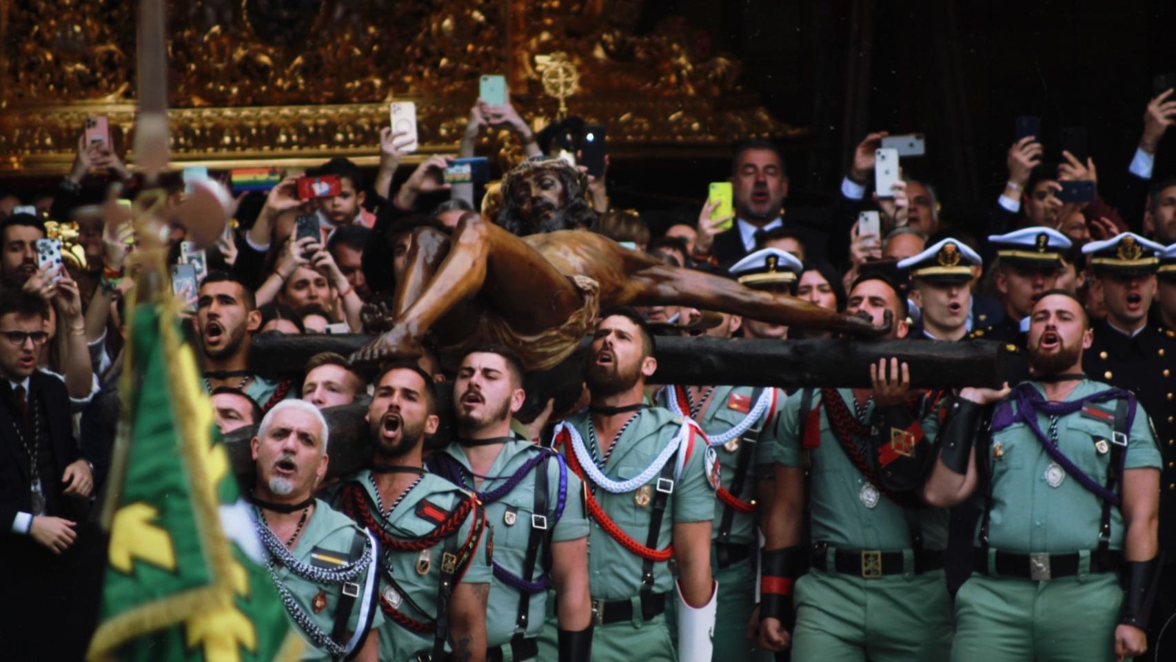 Una imagen del Cristo de la Buena Muerte.