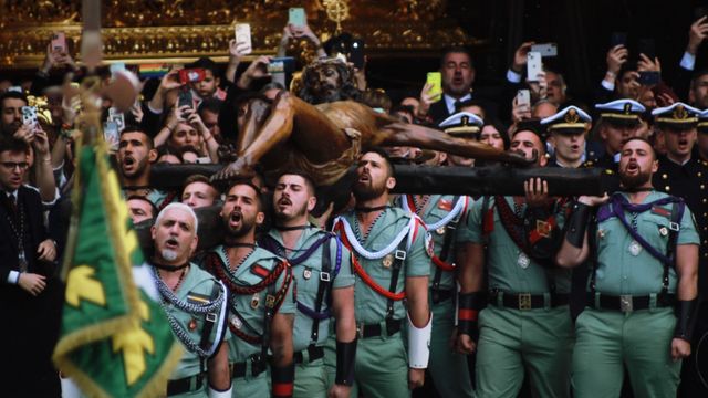 Una imagen del Cristo de la Buena Muerte.