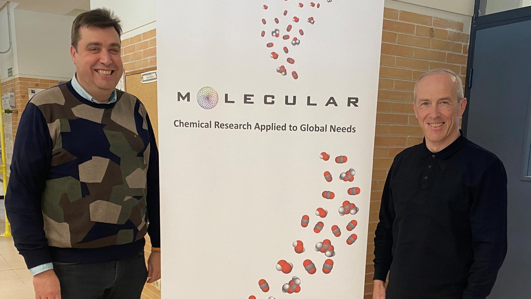 Eduardo García-Verdugo y Carlos Estévez Company, cofundadores de Molecular.