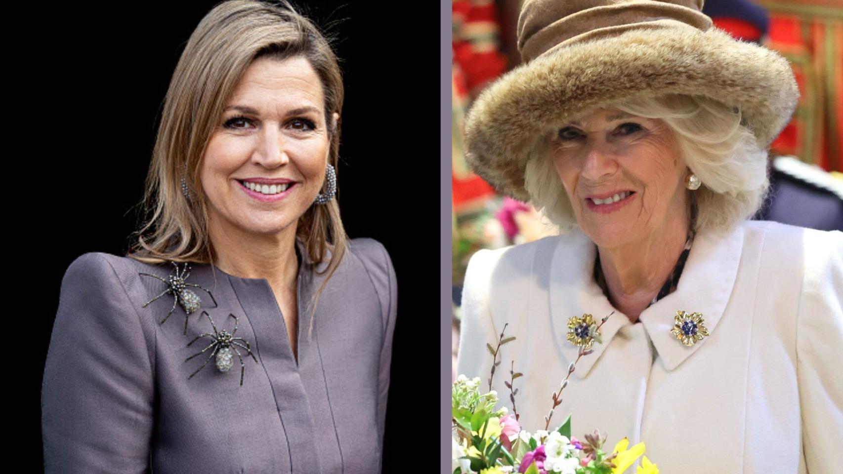 Las reinas de Inglaterra y Holanda, en un montaje de Magas.