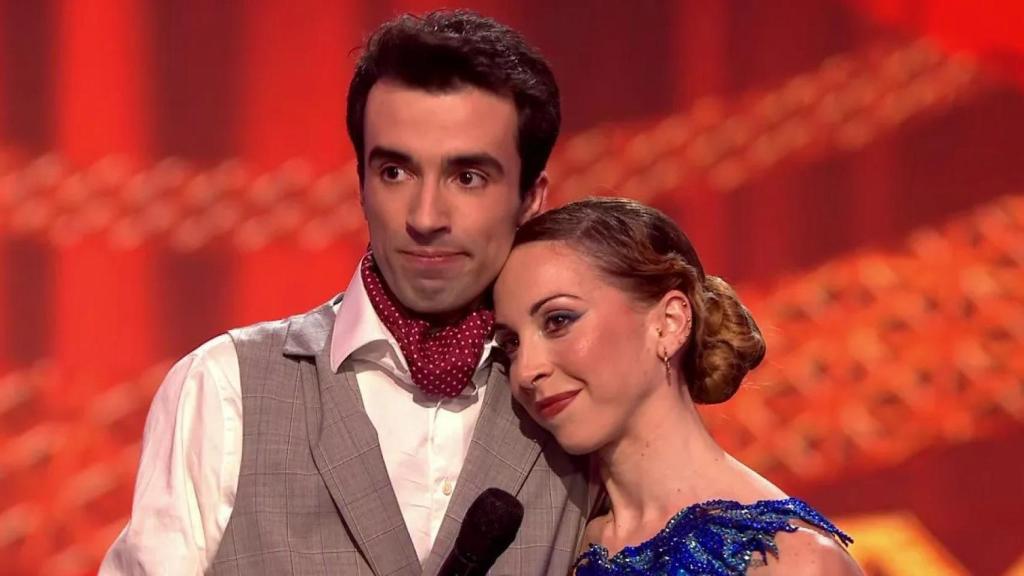 Bruno Vila y Marta Blanco en 'Bailando con las estrellas'.