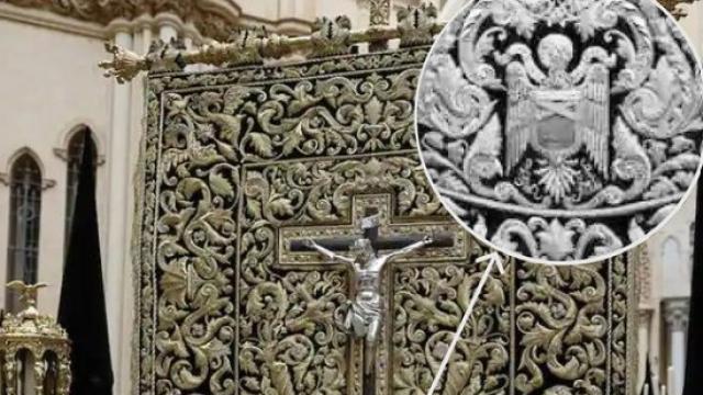 Estandarte de El Mutilado, en Málaga.