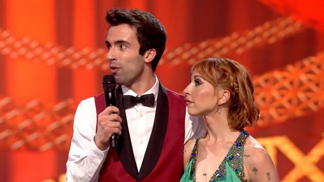 Bruno Vila y Marta Blanco en 'Bailando con las estrellas'.