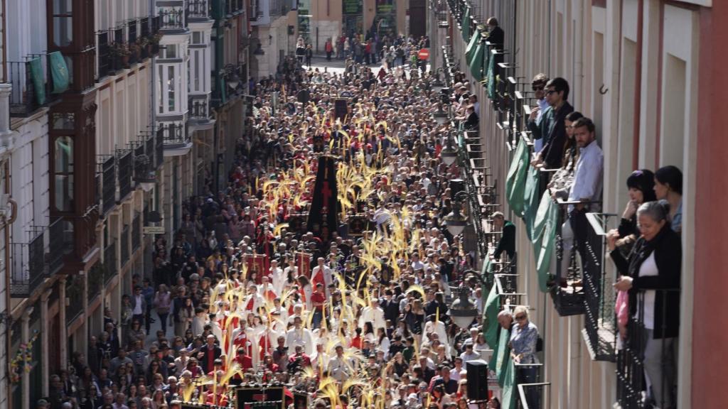 Procesión del Domingo de Ramos en Valladolid