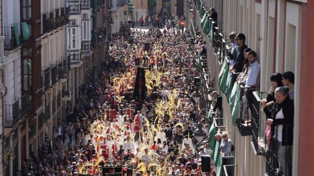 Procesión del Domingo de Ramos en Valladolid