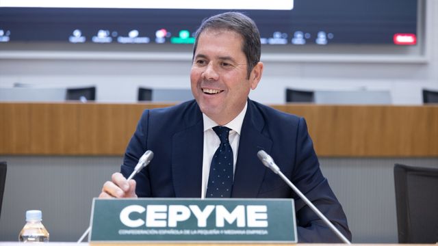 El presidente de Cepyme, Gerardo Cuerva, en una imagen de archivo.