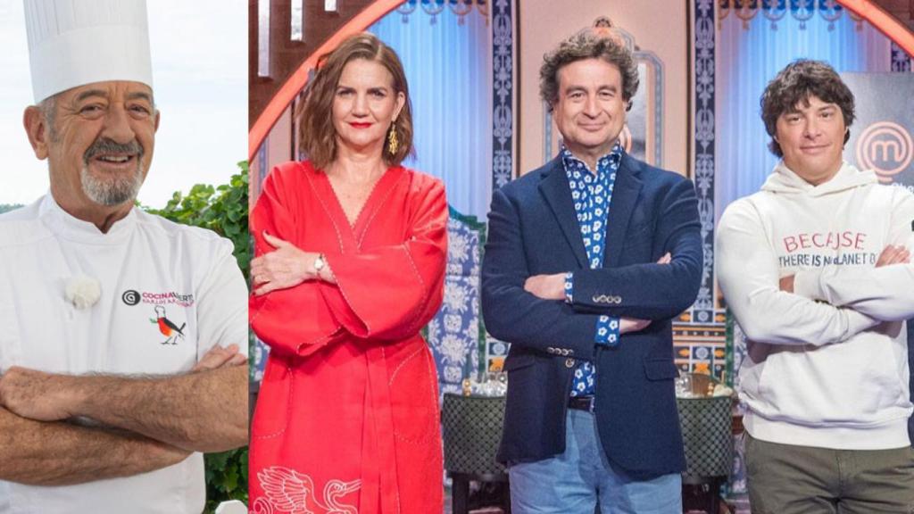 Karlos Arguiñano y los jueces de 'MasterChef 12'.