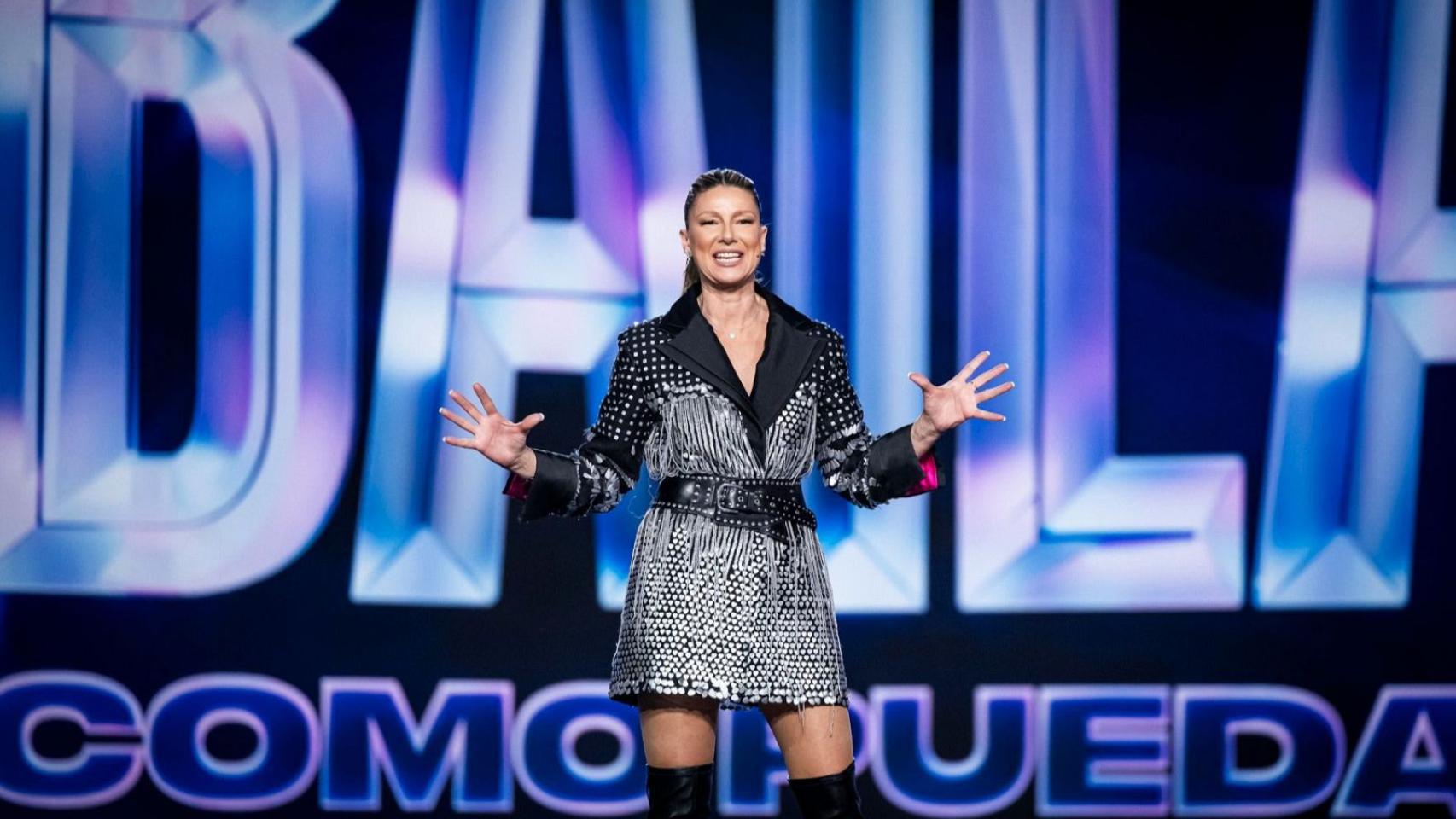 Anne Igartiburu en 'Baila como puedas'.