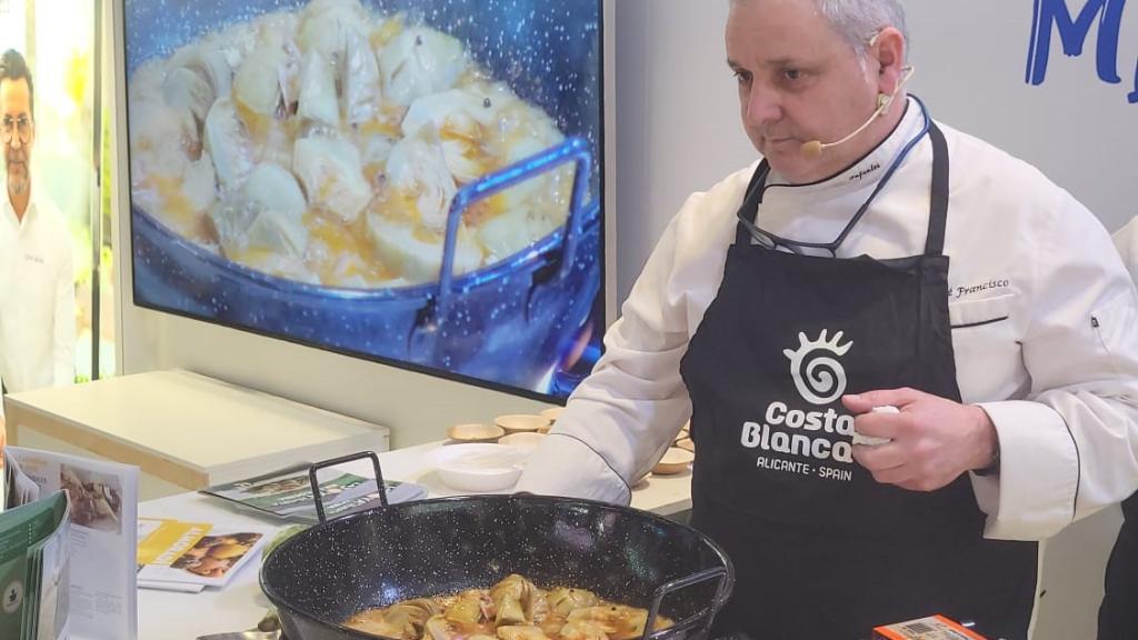 Una de las ferias en las que ha participado Turisme de la Generalitat con la gastronomía.