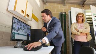 La alcaldesa de Fabero, Paz Martínez.