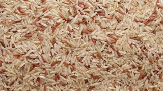 Arroz integral.