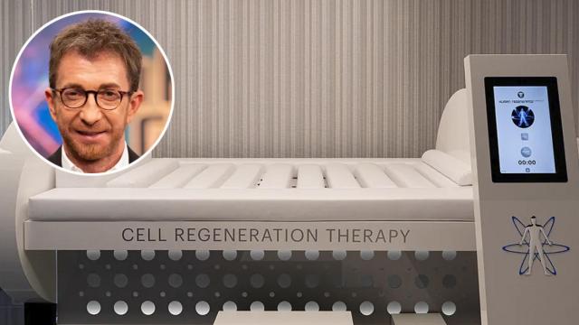 Aspecto de la máquina regeneradora celular.