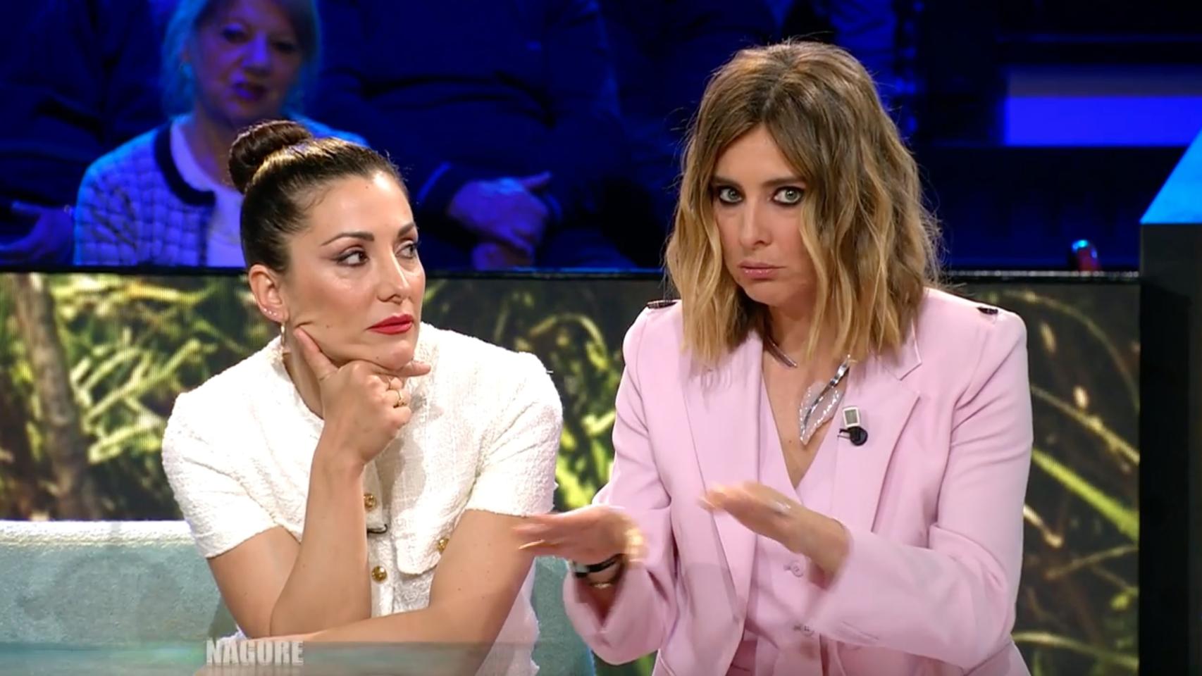 Nagore Robles y Sandra Barneda en 'Supervivientes: Conexión Honduras'.
