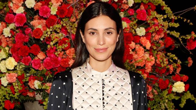 Sassa de Osma en un acto público, en la  Pasarela Cibeles Mercedes-Benz Fashion Week Madrid 2022.