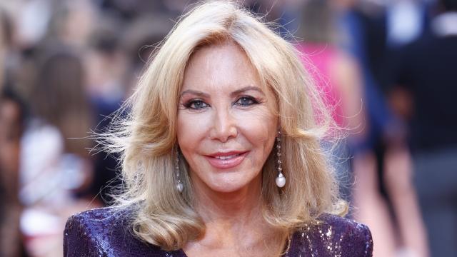 La 'vedette' Norma Duval en un acto público, en septiembre de 2022.