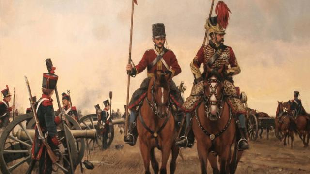 Diego de León en la primera guerra carlista según el pincel de Augusto Ferrer Dalmau