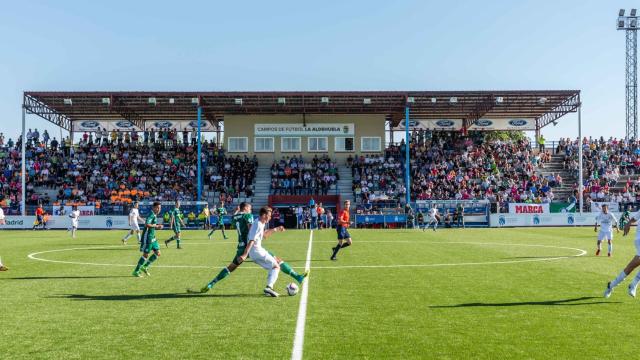 Campo de fútbol de La Aldehuela, Fuenlabrada, en una imagen de archivo.
