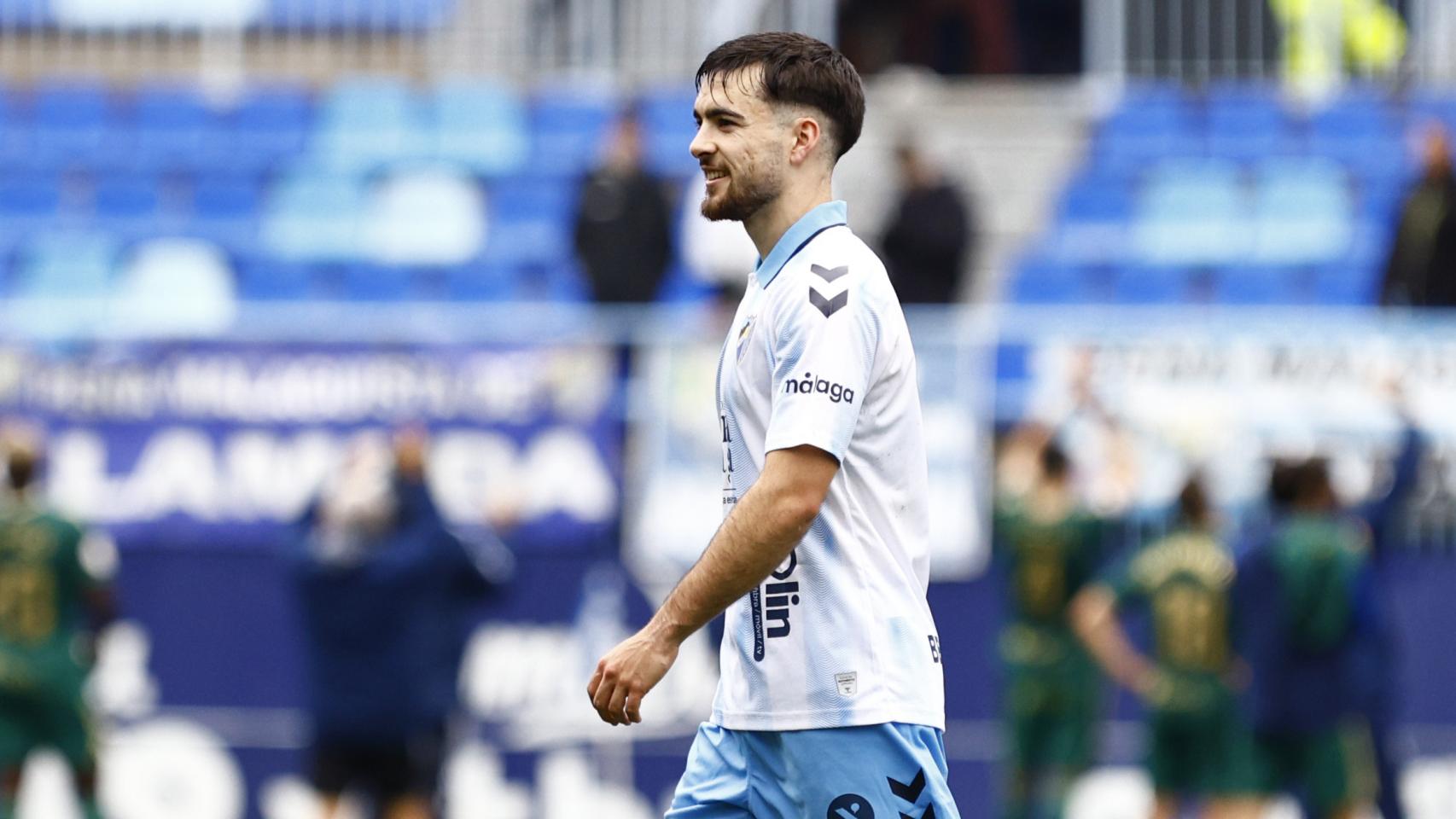 Ramón Enríquez, jugador del Málaga CF