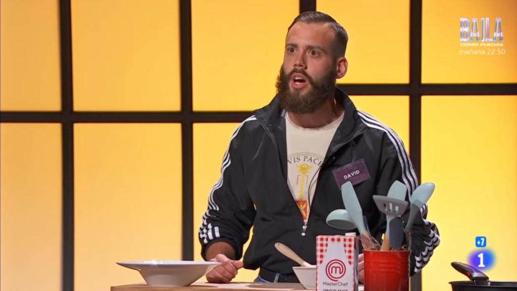 David  en ‘MasterChef 12’.