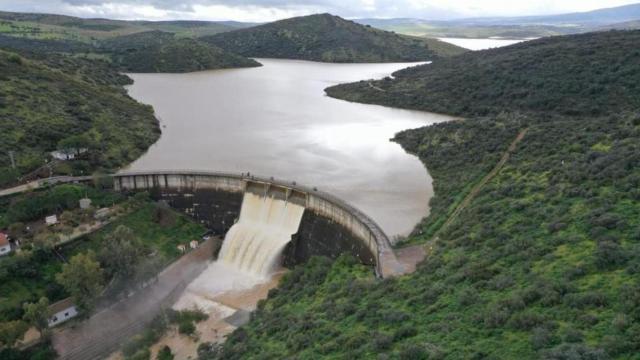 El embalse de Fresneda.