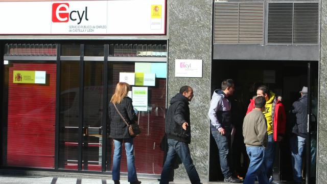 Imagen de una oficina del Ecyl en Ponferrada.