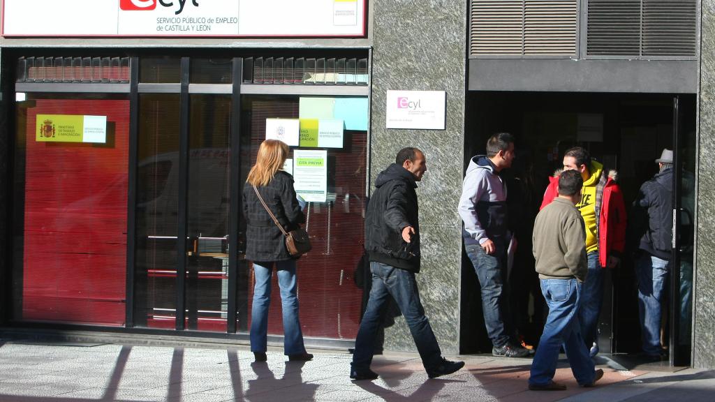 Imagen de una oficina del Ecyl en Ponferrada