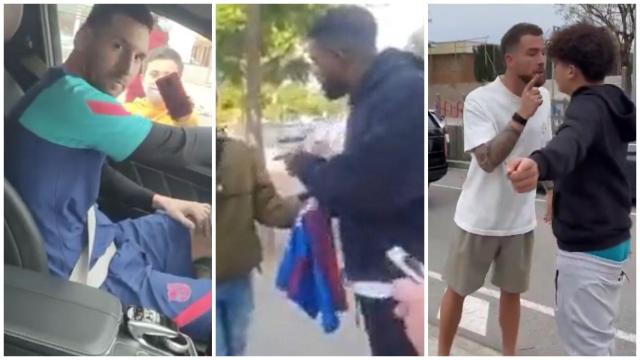 Los incidentes de Messi, Umtiti e Iñigo Martínez con aficionados del Barça