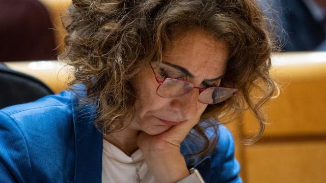 María Jesús Montero, vicepresidenta primera y ministra de Hacienda.