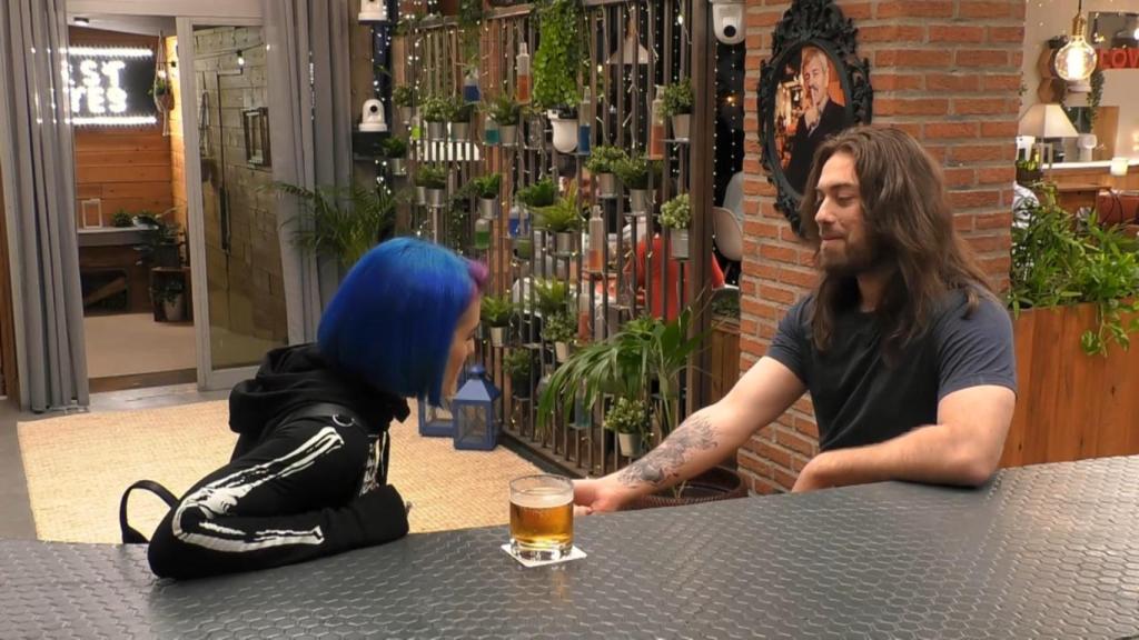 Lorea y Kike en 'First Dates'.