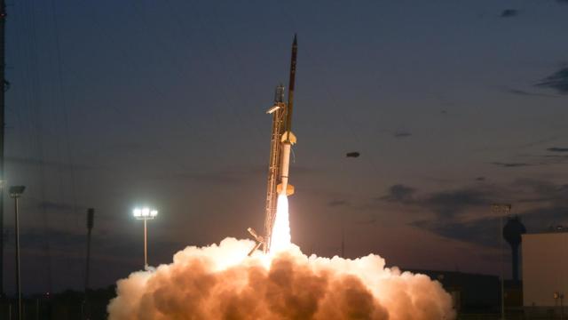 Lanzamiento de un cohete sonda de la NASA