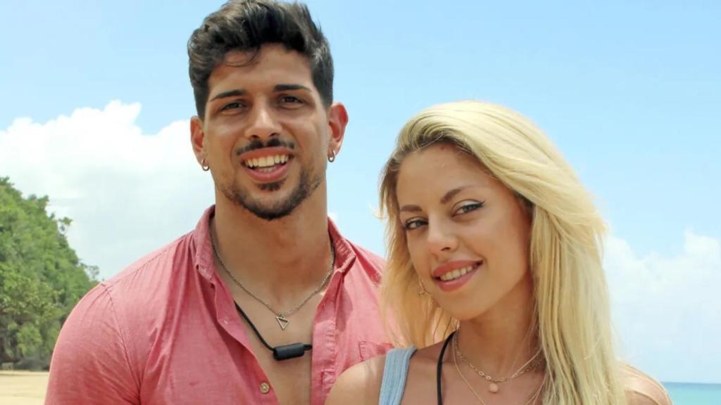 Darío y Sandra en 'La Isla de las Tentaciones'.