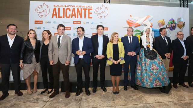 Inauguración de la nueva base de easyJet.