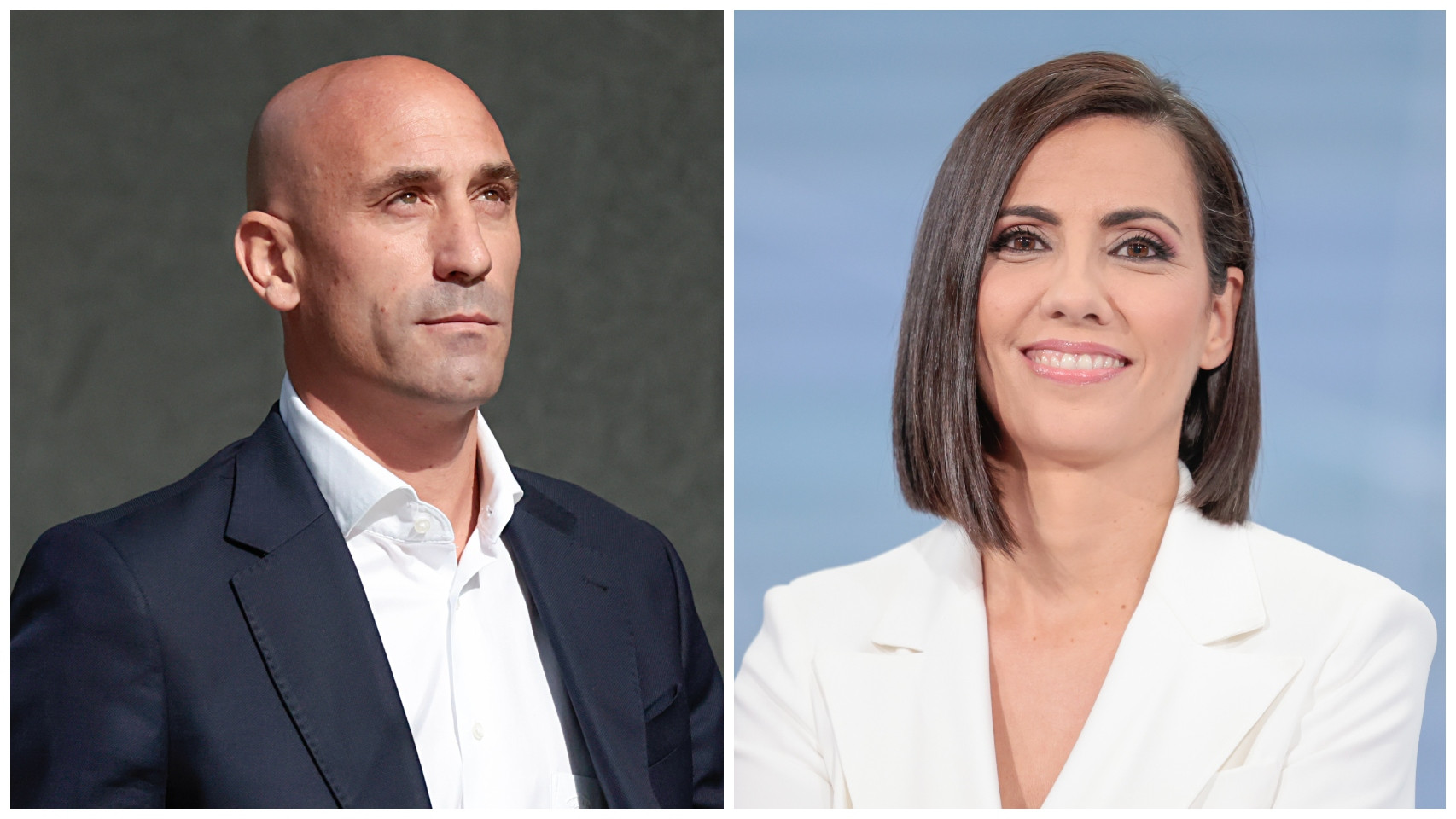Luis Rubiales y Ana Pastor, en un fotomontaje de 'El Español'.