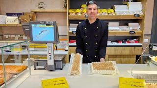 David en El Harnero junto al brazo gitano de piñones