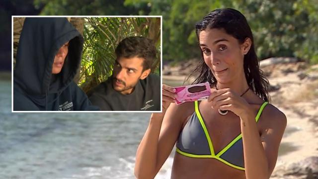 Los síntomas son sospechosos: 'Supervivientes' entrega en directo un test de embarazo a Claudia Martínez