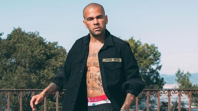 Dani Alves, en una imagen de archivo de sus redes sociales