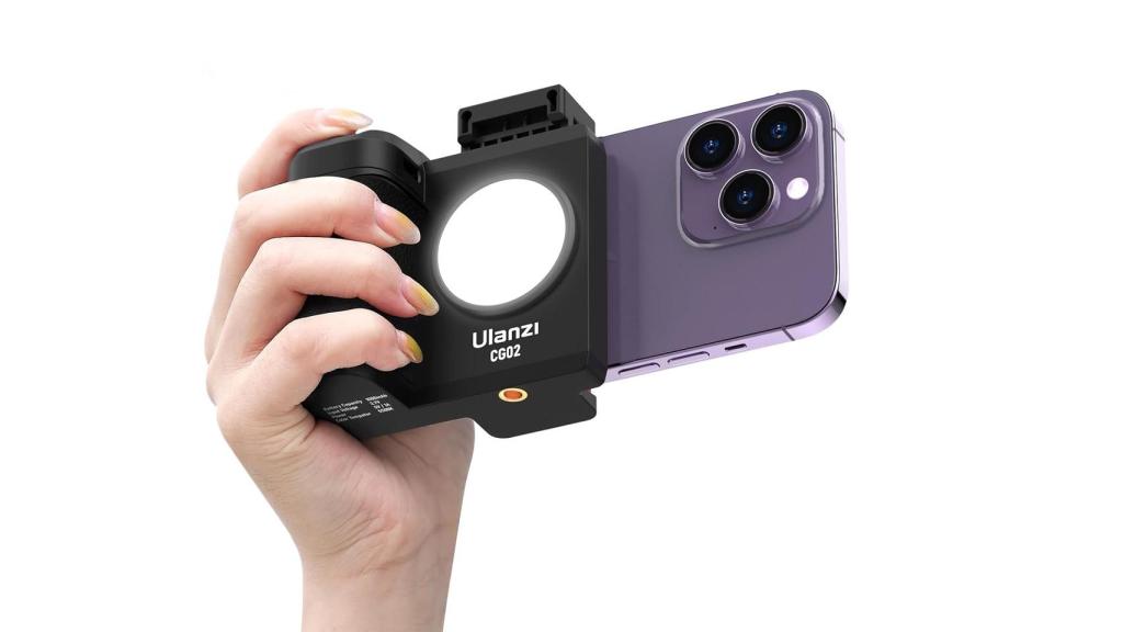 Soporte para hacer fotos con el móvil