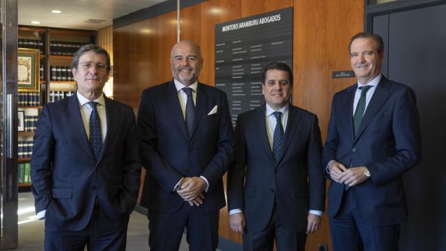 Javier Valdecantos (Montero Aramburu), Santiago Gómez-Villares (GVA), Leonardo Neri (Montero Aramburu) y Pablo Atencia (GVA).