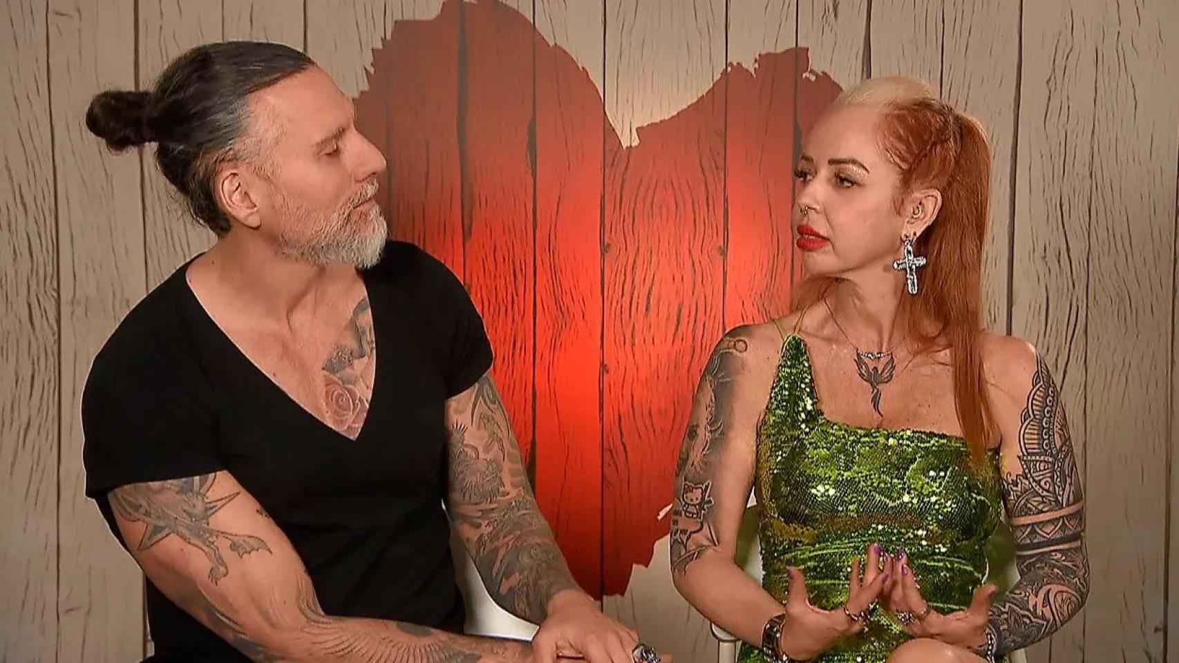 David y Yoanny en ‘First Dates’.