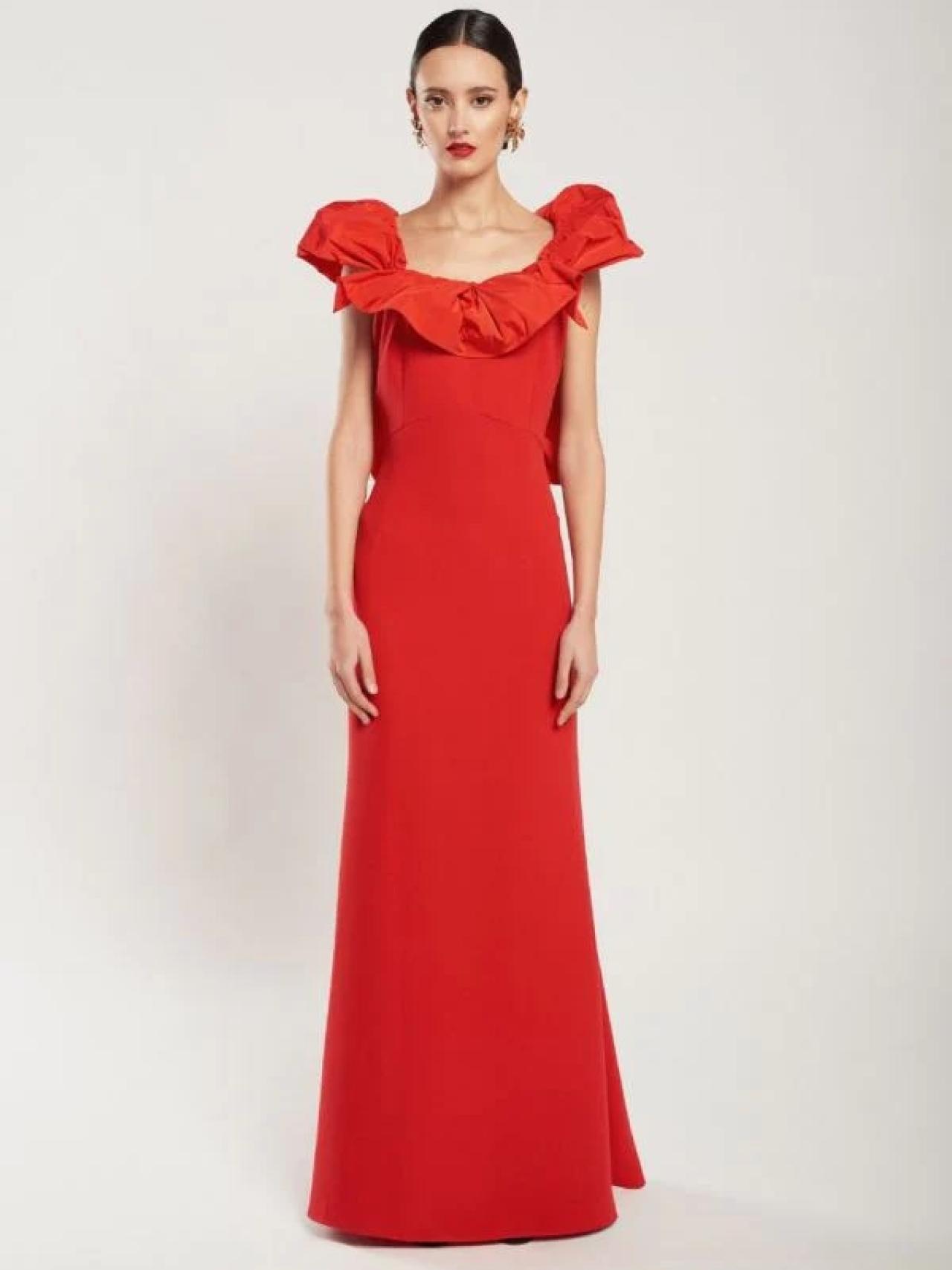 Vestidos de invitadas rojos que triunfan en España