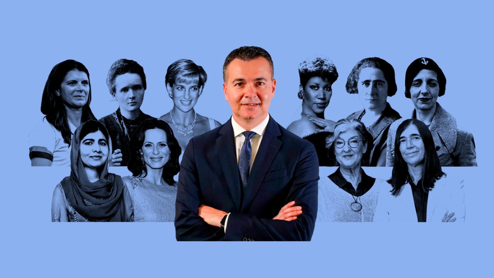 Las 10 mujeres referentes de Héctor Gómez, representante permanente de España en la ONU.