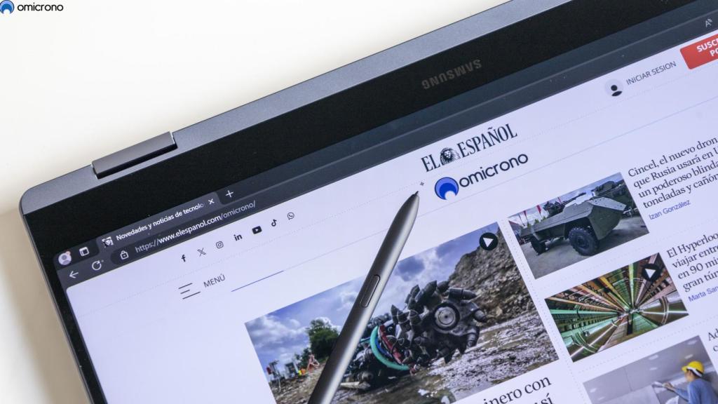 Galaxy Book4 Pro 360 y su S Pen.