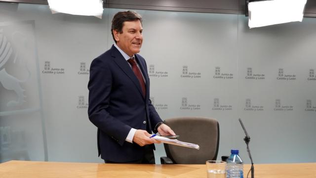 Carlos Fernández Carriedo, portavoz de la Junta de Castilla y León