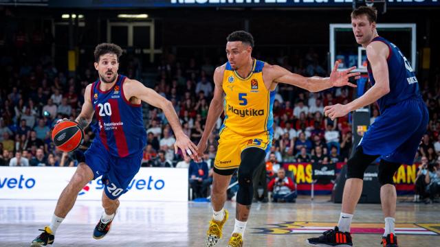 Laprovittola, en el partido contra el Maccabi.