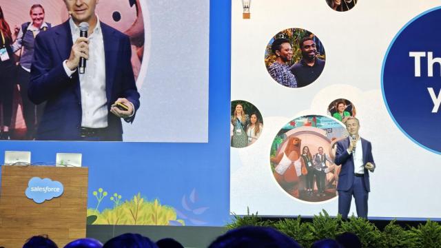 Enrique Polo de Lara, country manager de Salesforce en España, durante World Tour Madrid 2024.