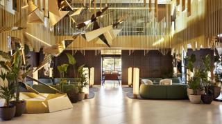 Lobby del Grand Hyatt Barcelona.