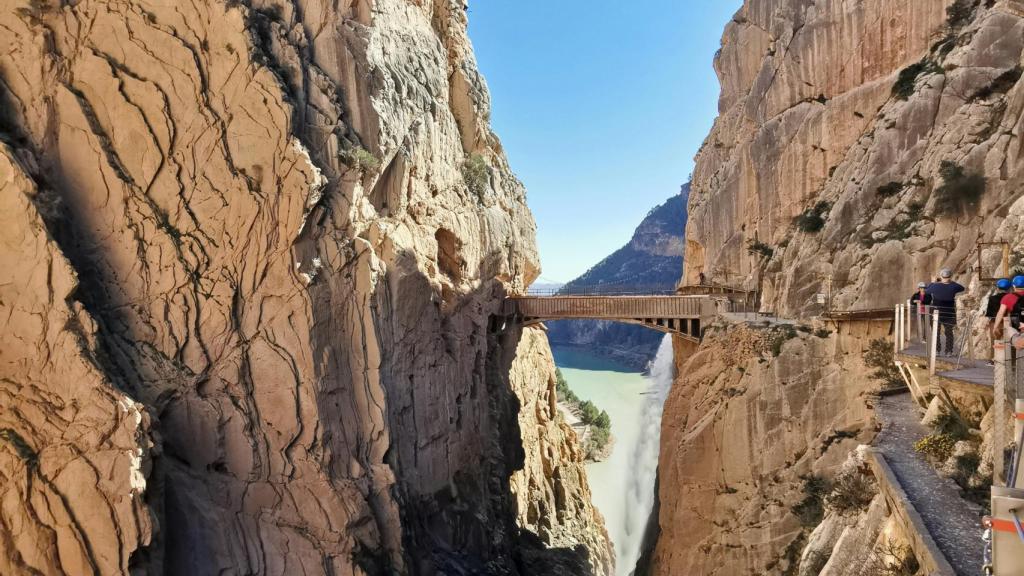 La ruta del Caminito del Rey en Málaga.
