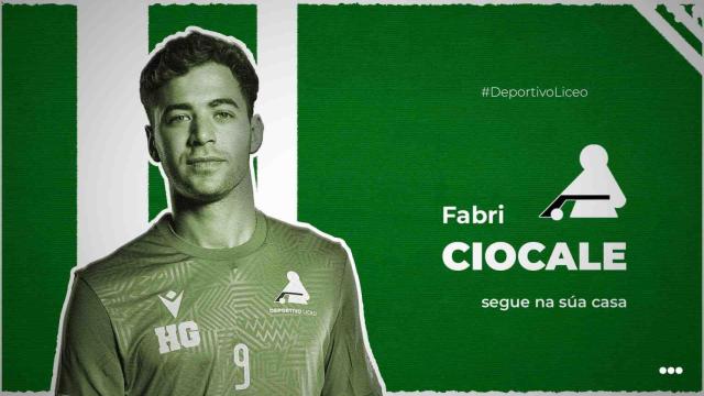 Fabri Ciocale renueva su contrato con el Deportivo Liceo.
